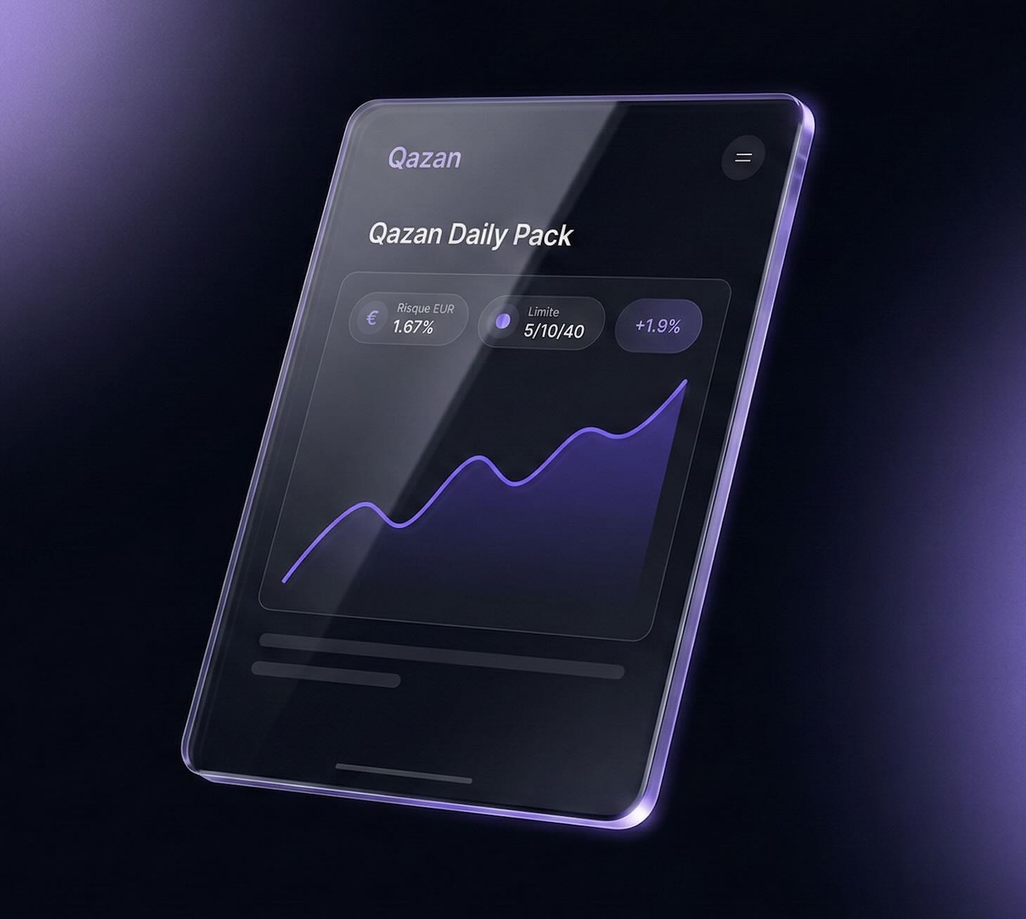 Illustration Qazan Daily Pack sur mobile